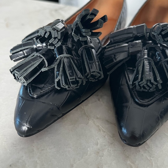 Ralph Lauren Polo LEATHER ballet flats - Picture 7 of 13